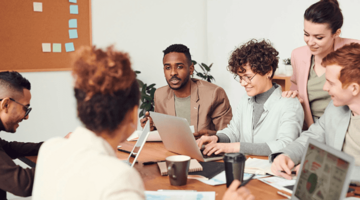 Brainstorming meeting